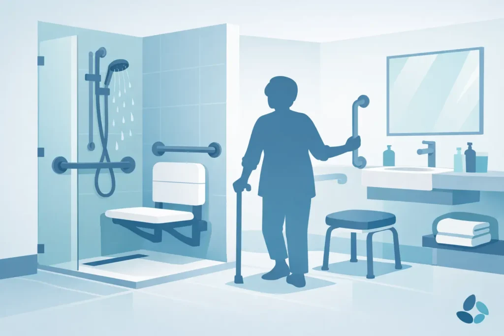 Shower Room Conversion for Safer Daily Bathing