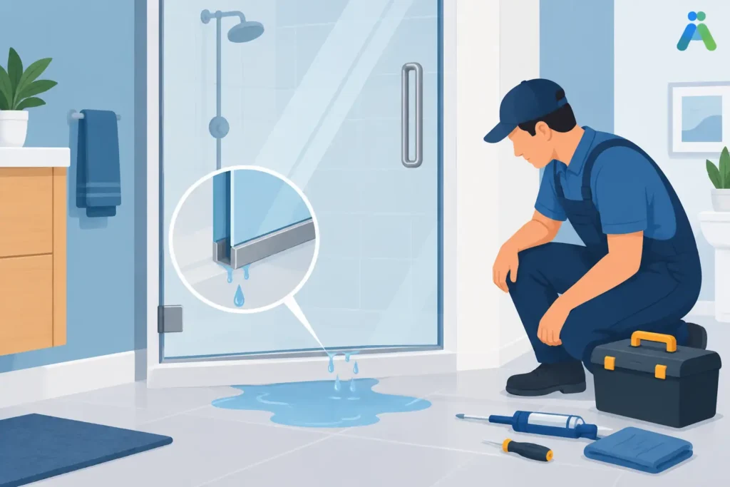Bath Door Leak Problems and How to Fix Them