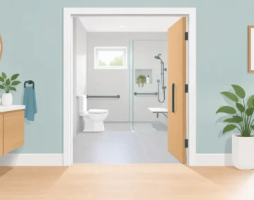Bathroom Door Widening for Safer Access at Home