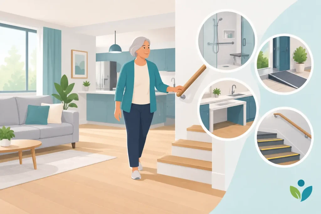 Home Adaptation Examples for Safer Daily Living